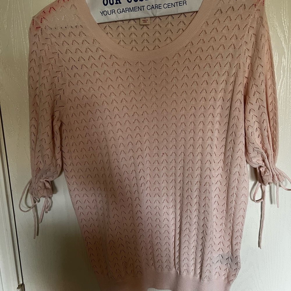 Brooks Brothers Cream Knit Sweater